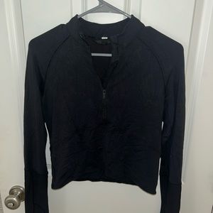 Lululemon Black Quarter Zip